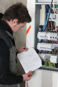 A Commercial Electrician in Westwood